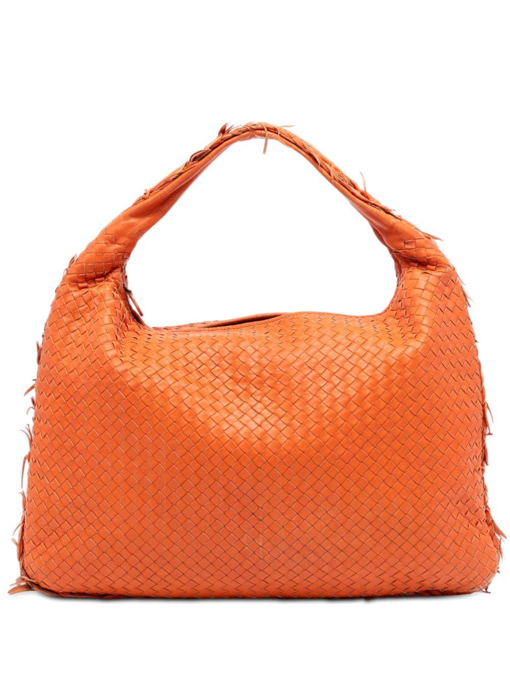 2011 Large Nappa Intrecciato Fuzzy Veneta hobo bag