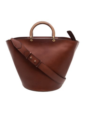 Max Mara Leather Bucket Bag