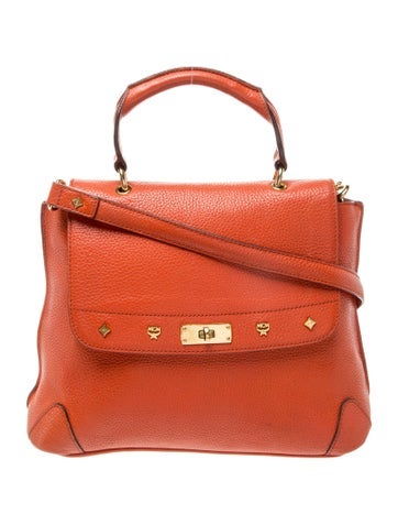 Leather Top Handle Bag
