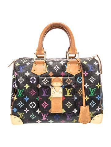 Multicolore Monogram Speedy