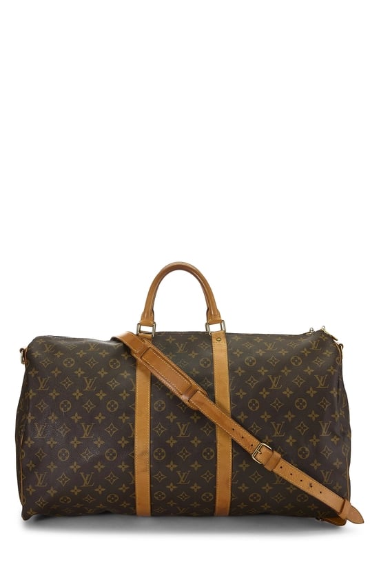 Monogram Canvas Keepall Bandouliere 55