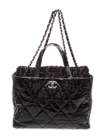 Medium Tweed Portobello Tote