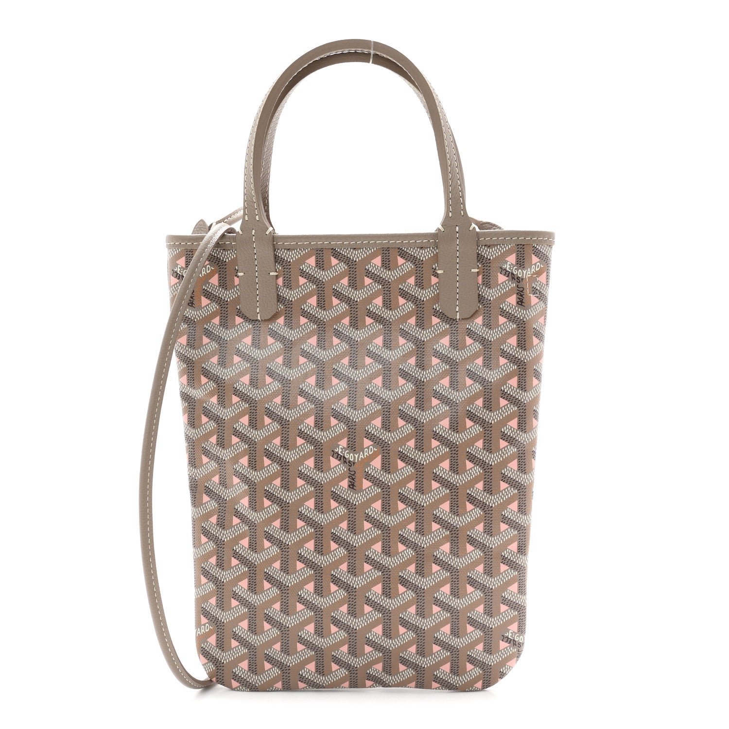 Goyard Goyardine Poitiers Claire Voie Tote Grege Powder Pink