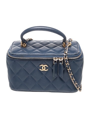 Top Handle Vanity Case w/ Chain