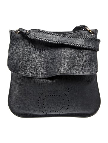 Ferragamo Leather Shoulder Bag