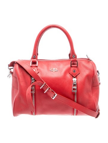 Leather Top Handle Bag