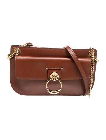 Leather Tess Crossbody Pouch Mini