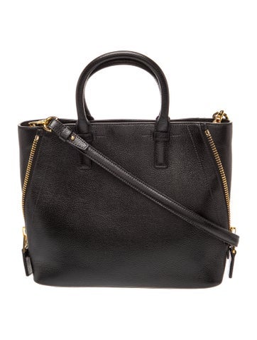 Leather Top Handle Bag