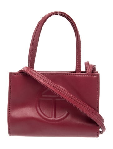 Vegan Leather Top Handle Bag Small