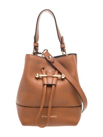Strathberry Leather Bucket Bag
