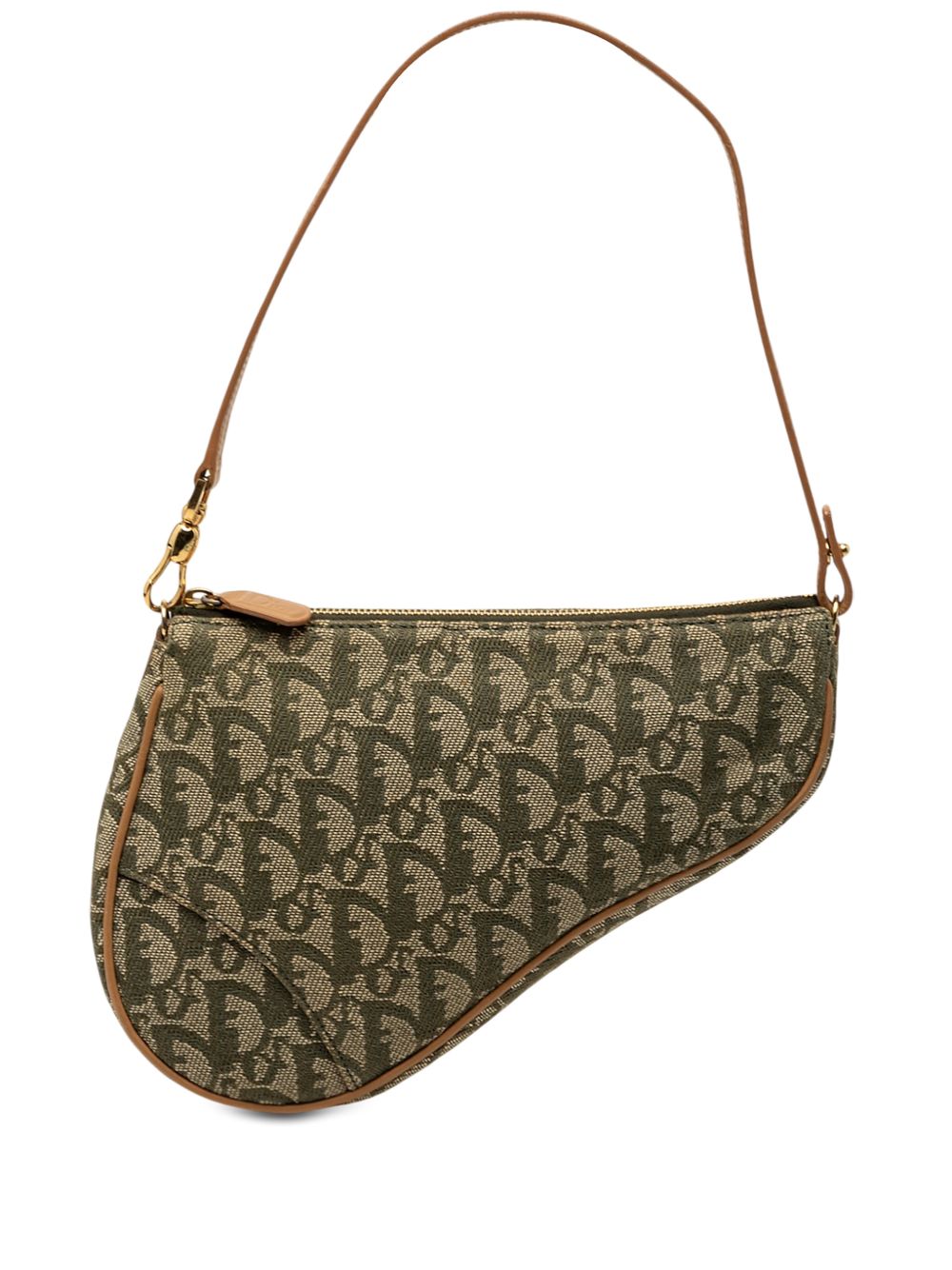 2001 Mini Diorissimo Canvas Saddle Pochette shoulder bag