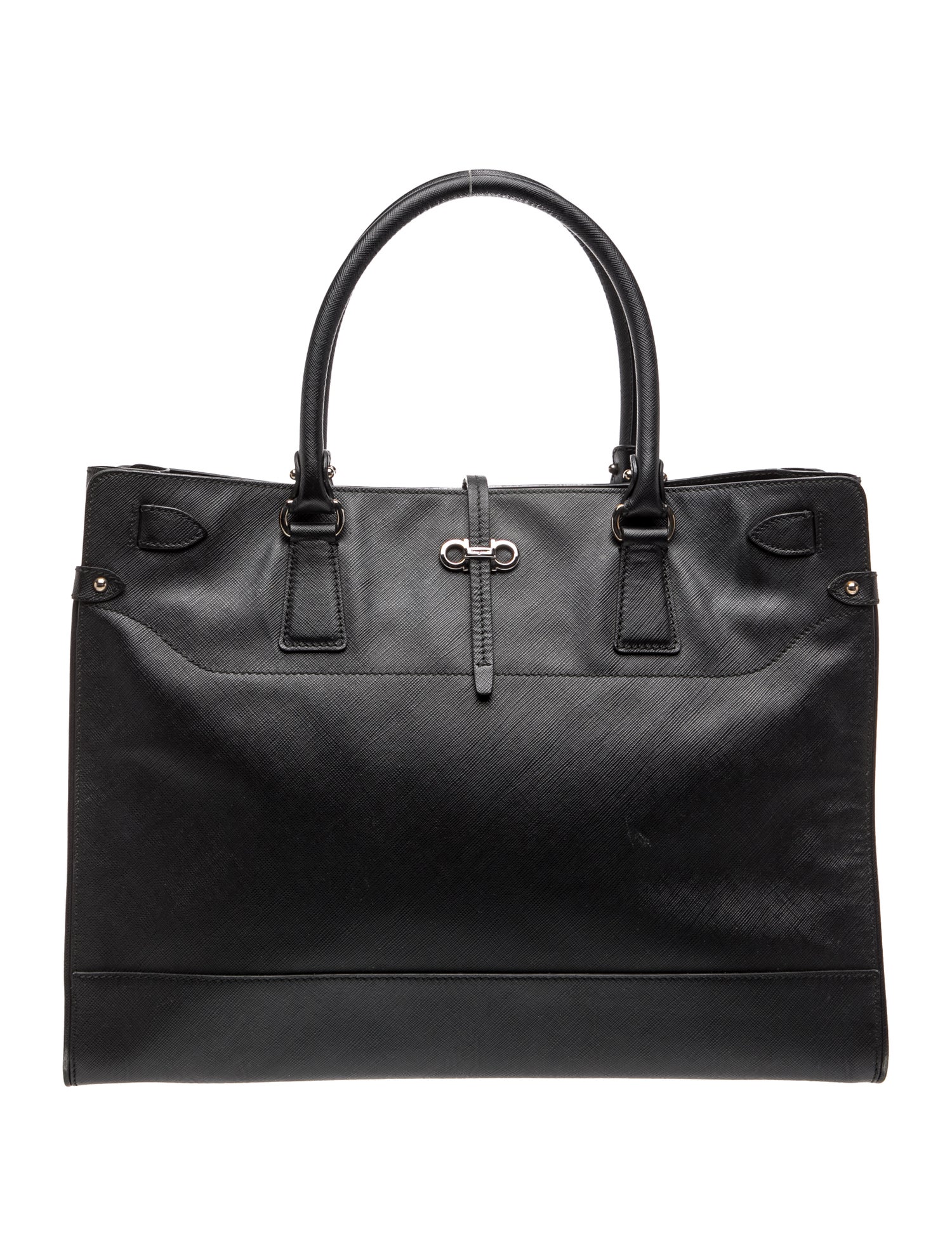 Gancini Top Handle Bag