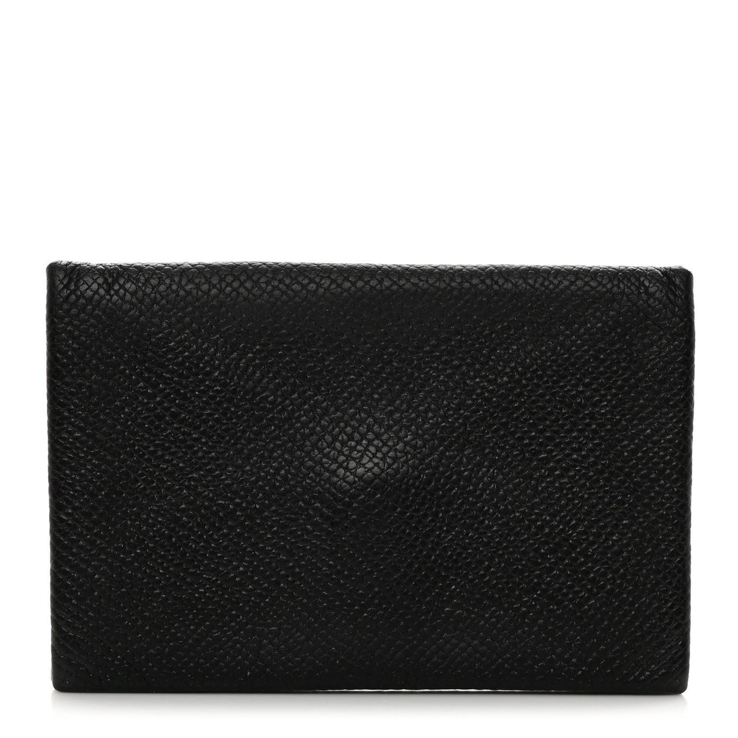 Hermes Epsom Calvi Card Case Black