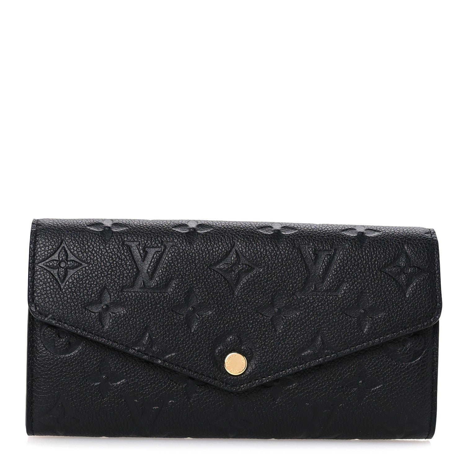 Louis Vuitton Empreinte Sarah Wallet NM Black