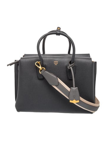 Leather Top Handle Bag