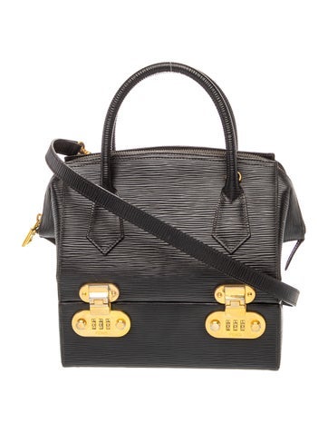 Leather Top Handle Bag Vintage