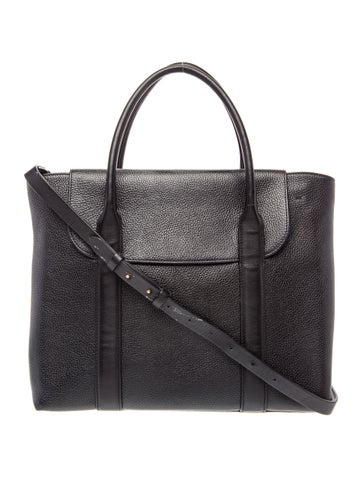 Leather Top Handle Bag