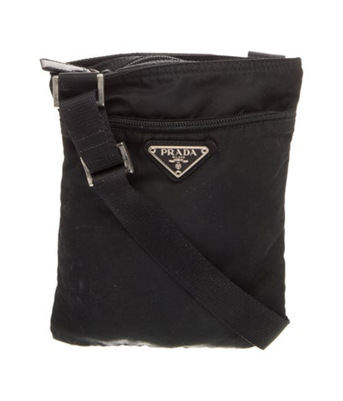 Prada Vela Nylon Messenger Bag