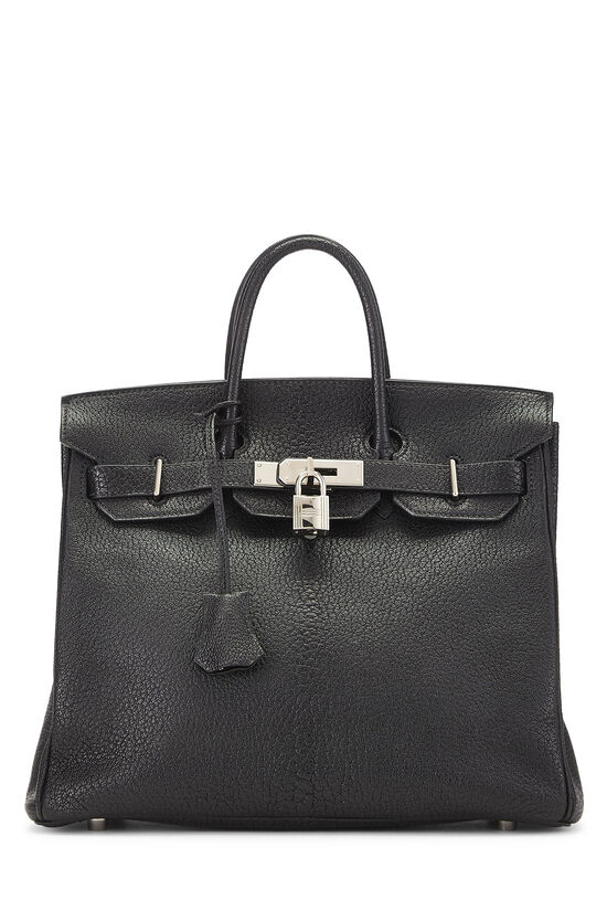 Hermes Black Chevre de Coromandel "HAC" Birkin 28