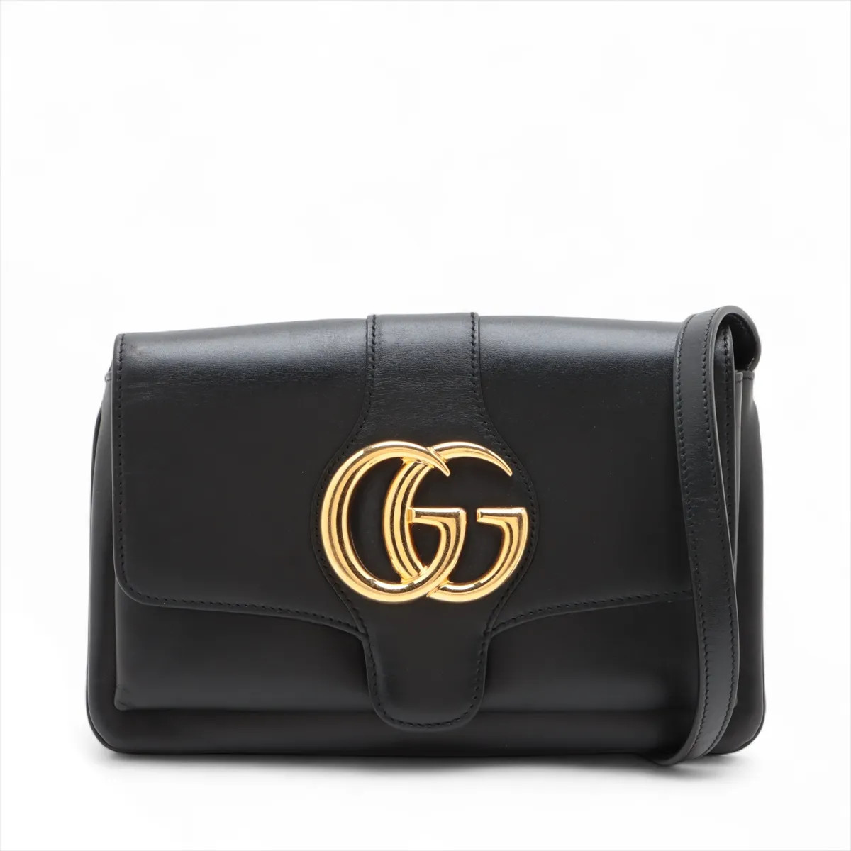 Gucci Ali 550129 Leather Shoulder bag Black