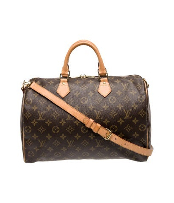 Louis Vuitton Vuitton Lv Monogram Speedy Bandouliere 35