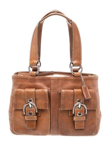 Coach Leather Shoulder Bag