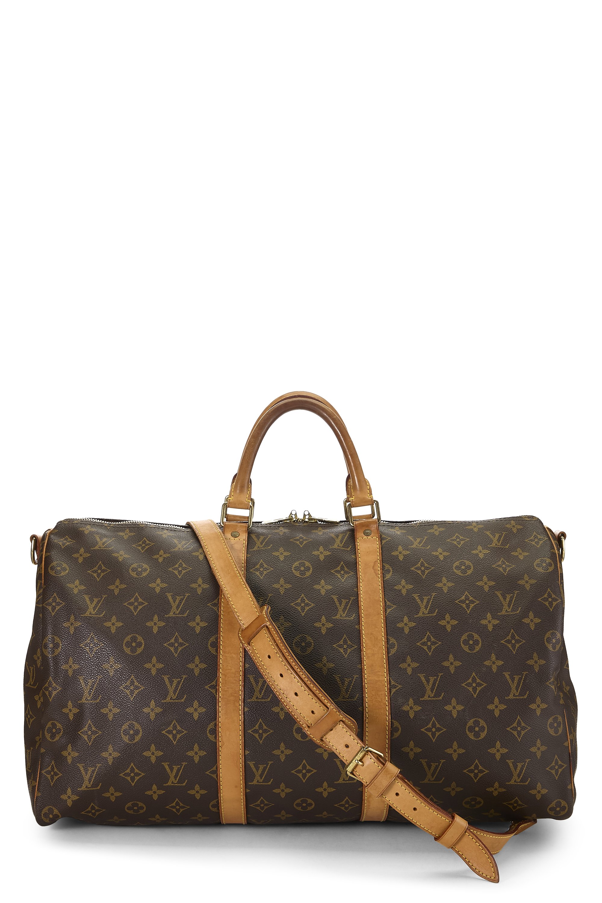 Monogram Canvas Keepall Bandouliere 50