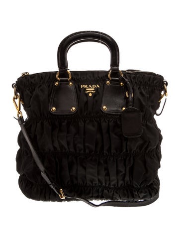 Tessuto Nylon Shoulder Bag Large