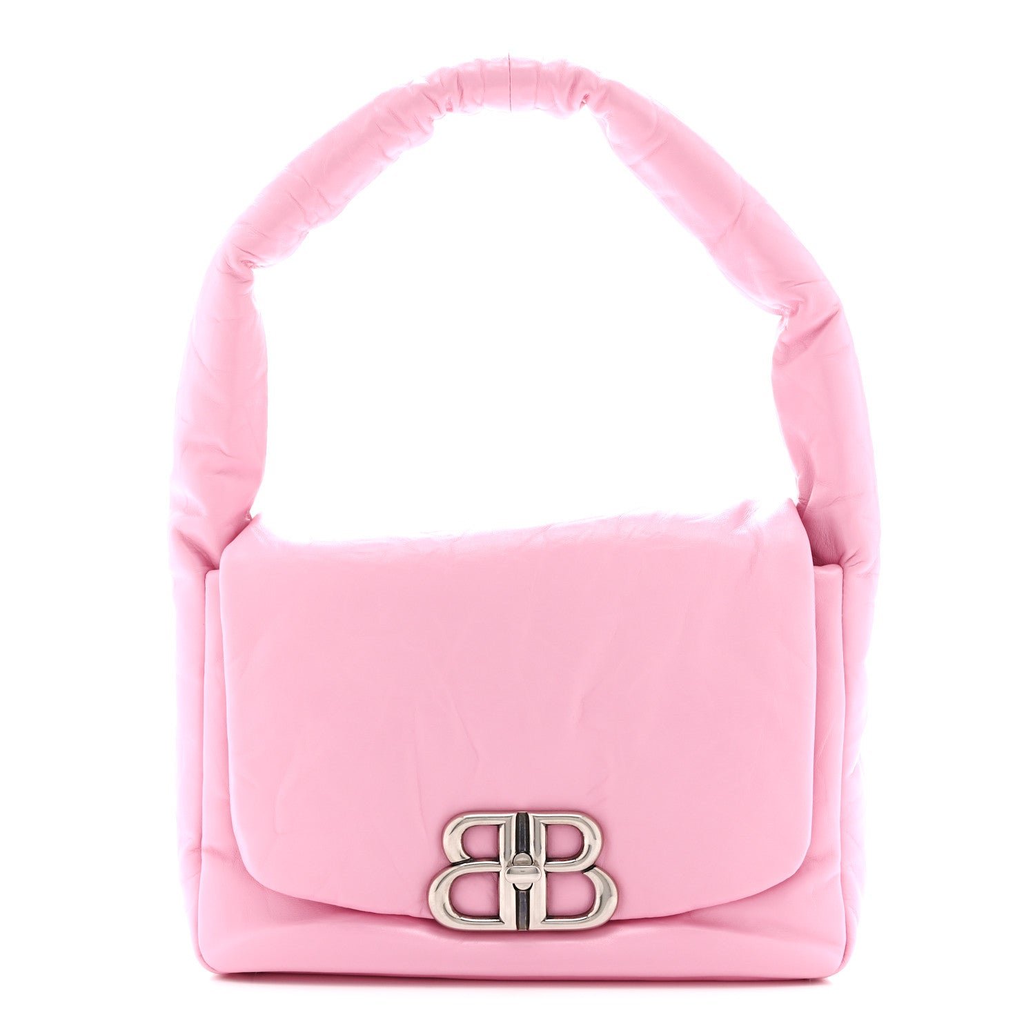 Balenciaga Small Monaco Sling Shoulder Bag Pink