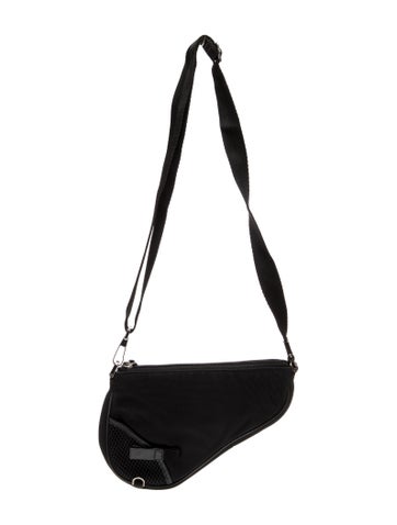 Nylon Saddle Pochette Vintage