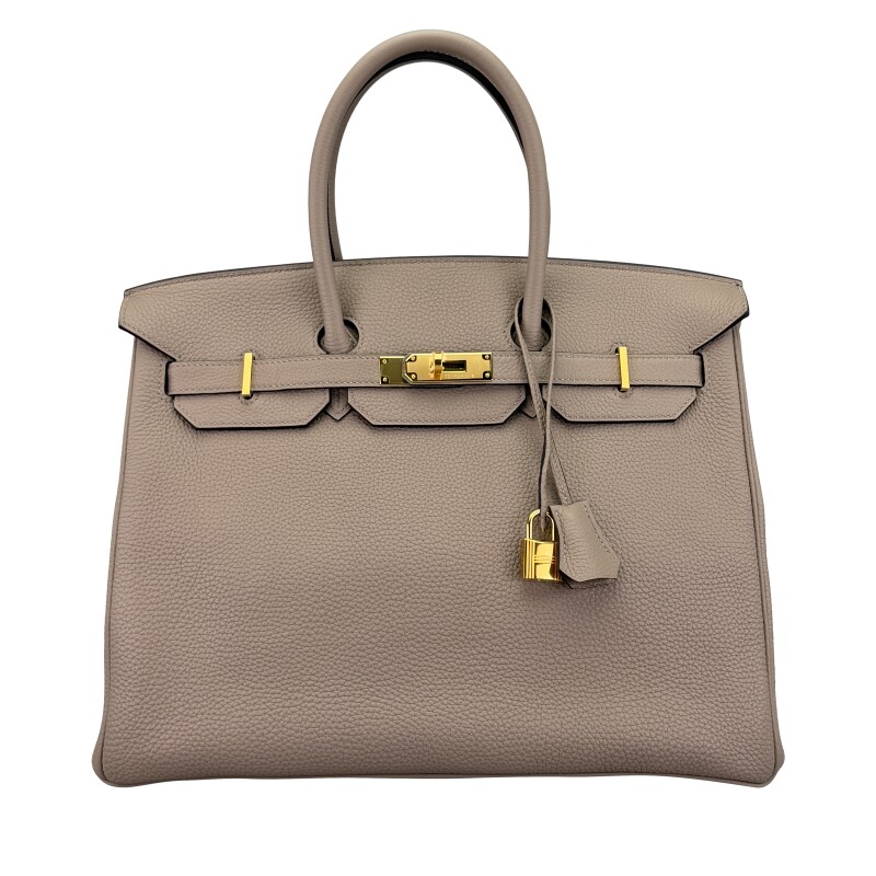 Gris Tourterelle Togo Birkin 35 Gold Hardware, 2018