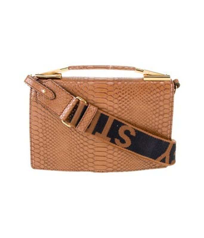 Stella McCartney Mccartney Alligator Shoulder Bag