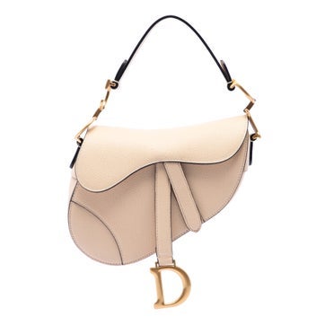 Mini Grained Calfskin Saddle Bag