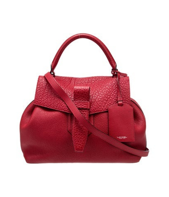 Lancel Leather Top Handle Bag