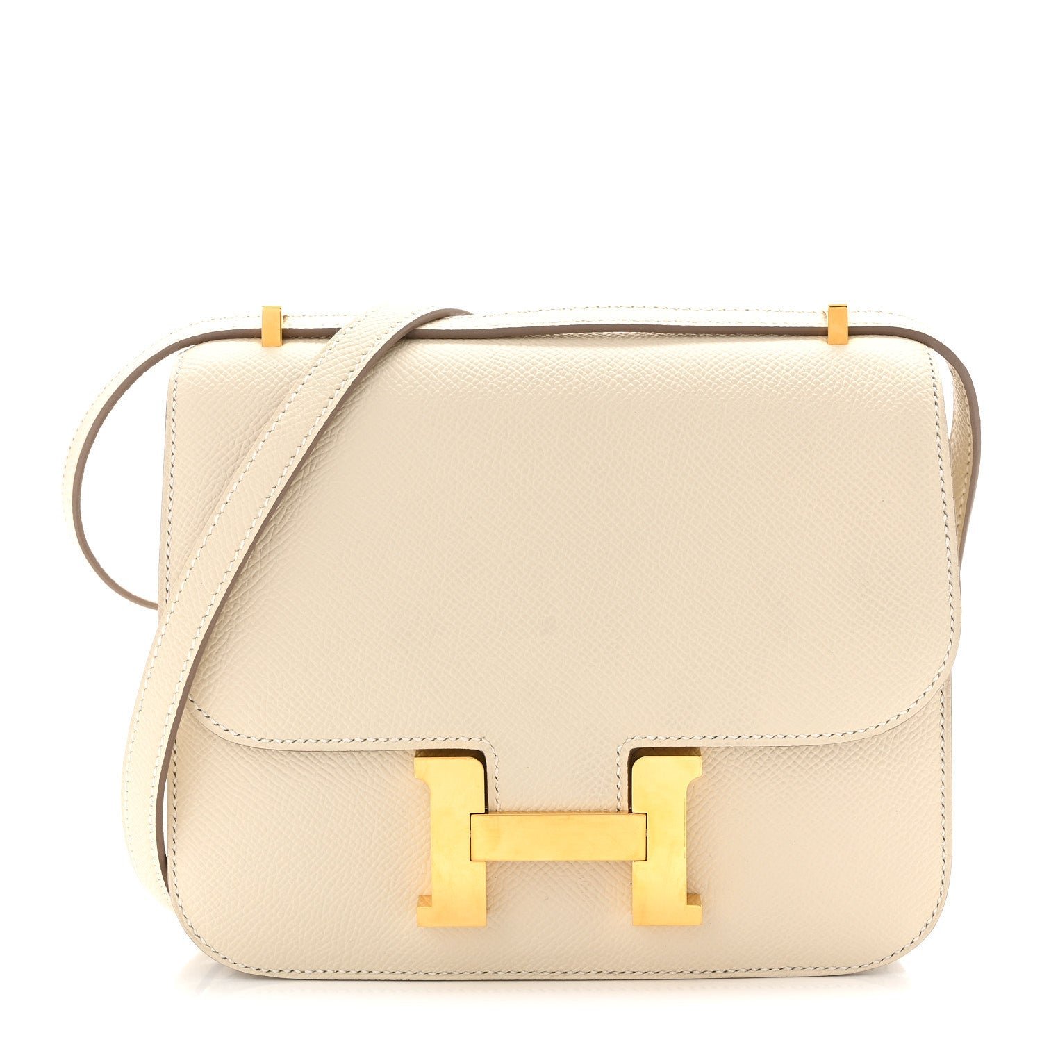 Hermes Epsom Constance 18 Craie