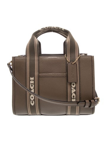 Leather Top Handle Bag