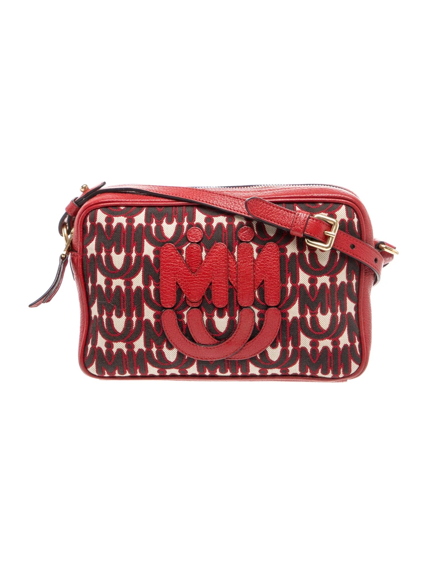 Jacquard Crossbody Bag