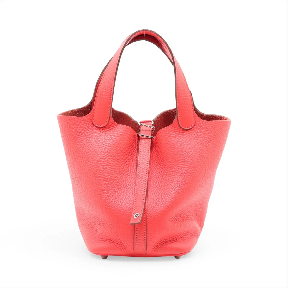 Hermès Picotin Lock 18 PM Taurillon Clemence Rose jaipur Silver Metal Fittings