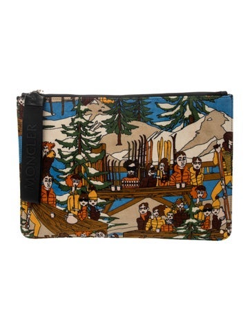 Moncler Velvet Clutch