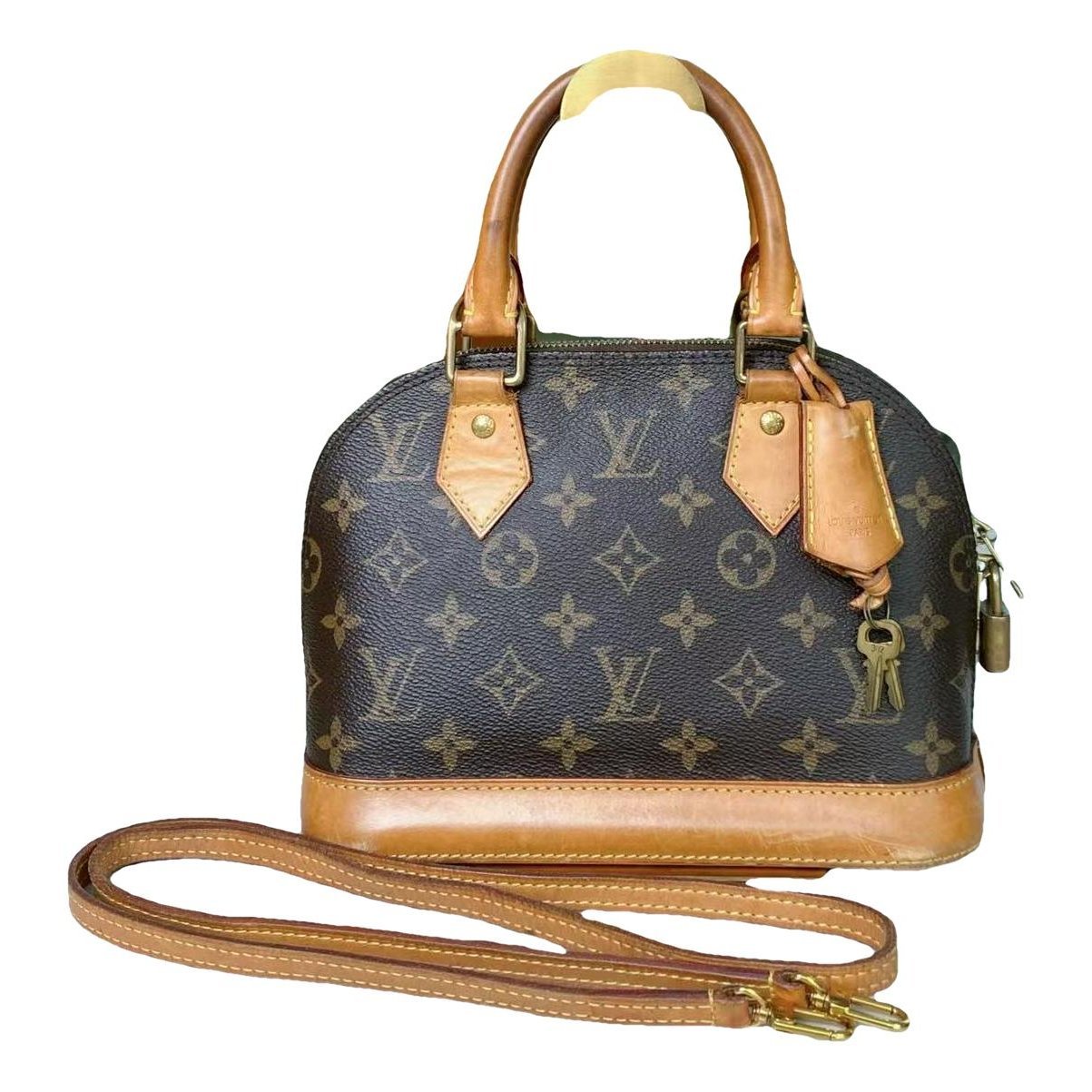 Alma leather handbag