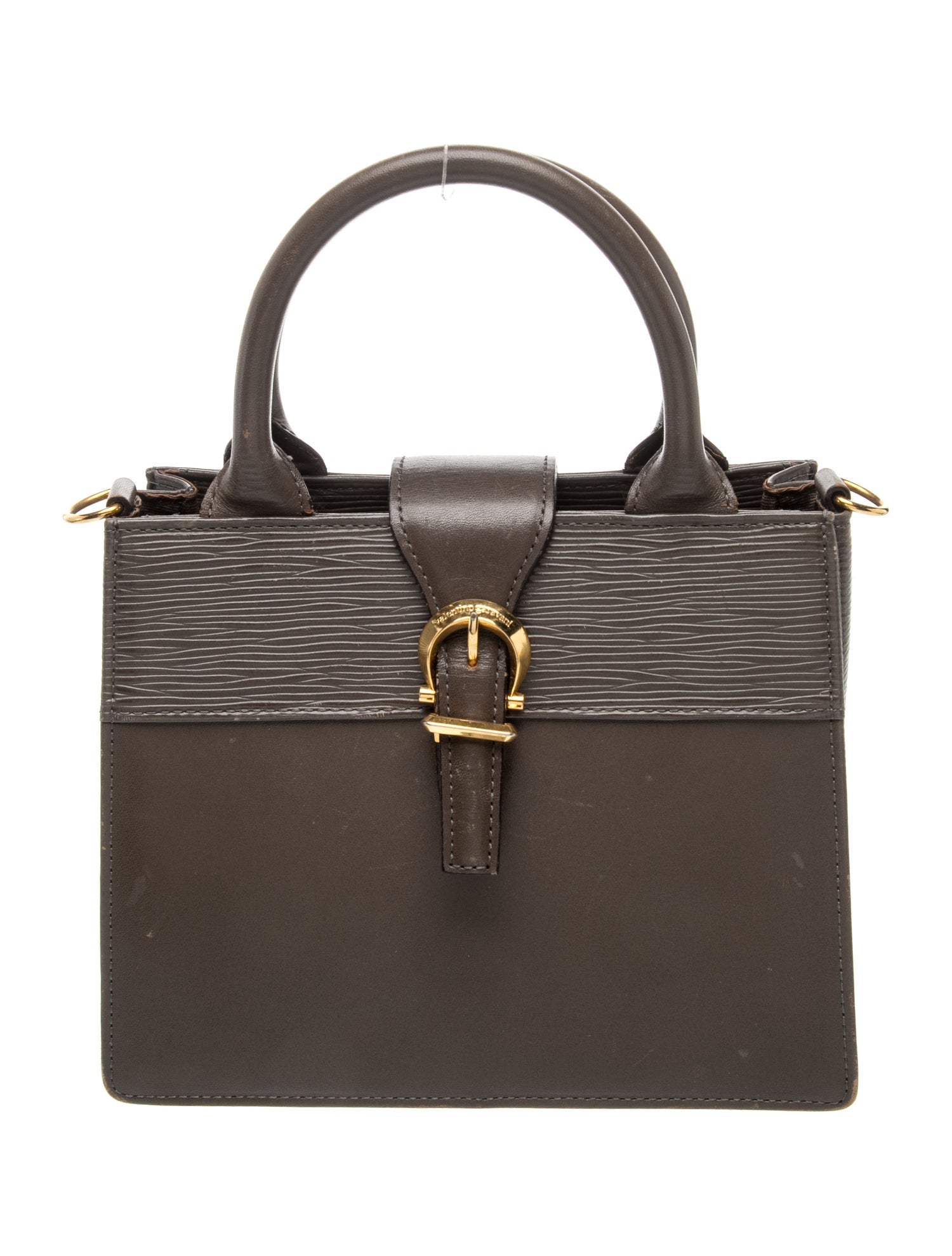 Valentino Leather Top Handle Bag