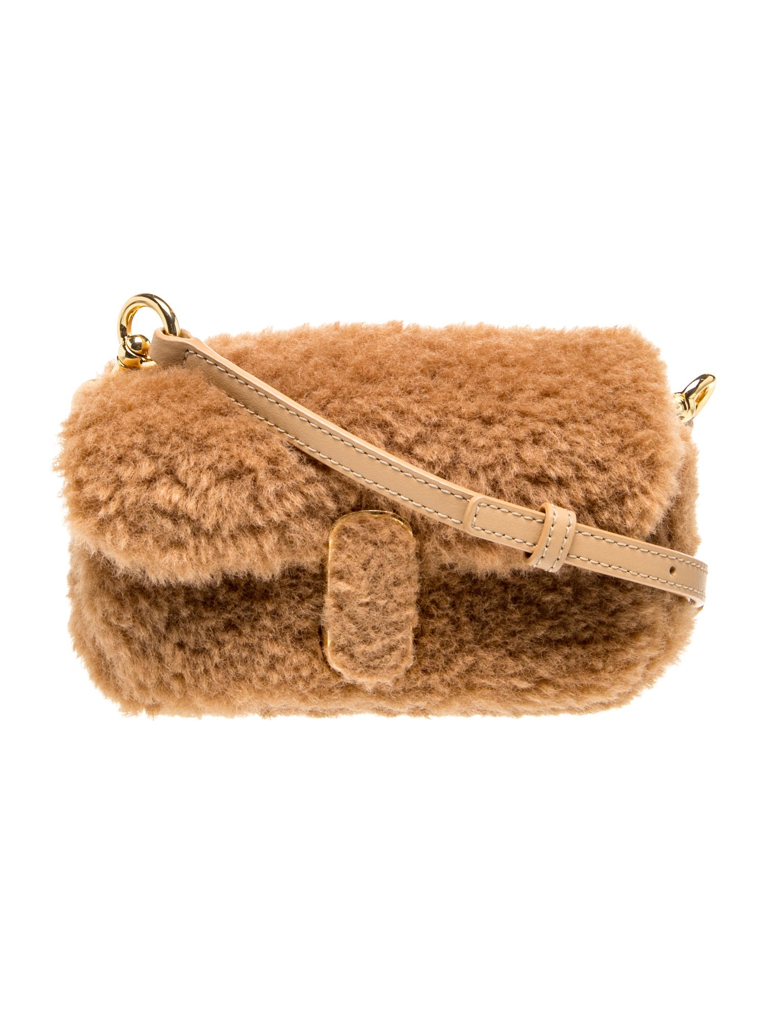 Shearling Crossbody Bag
