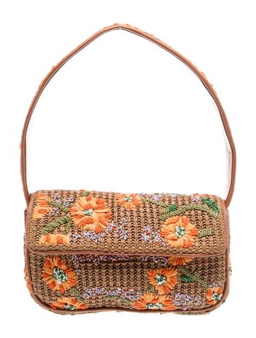 Raffia Shoulder Bag