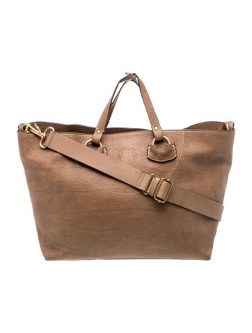 Leather Top Handle Bag
