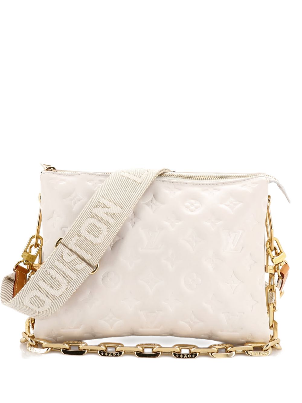 Coussin Bag Monogram Embossed Lambskin PM crossbody bag