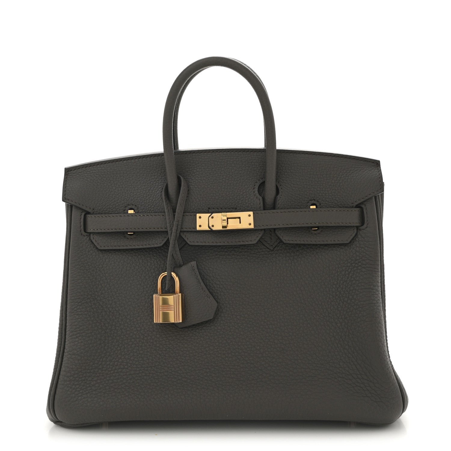Hermes Togo Birkin 25 Etain