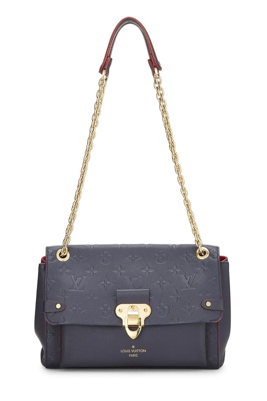 Bleu Infini Monogram Empreinte Leather Vavin PM NM