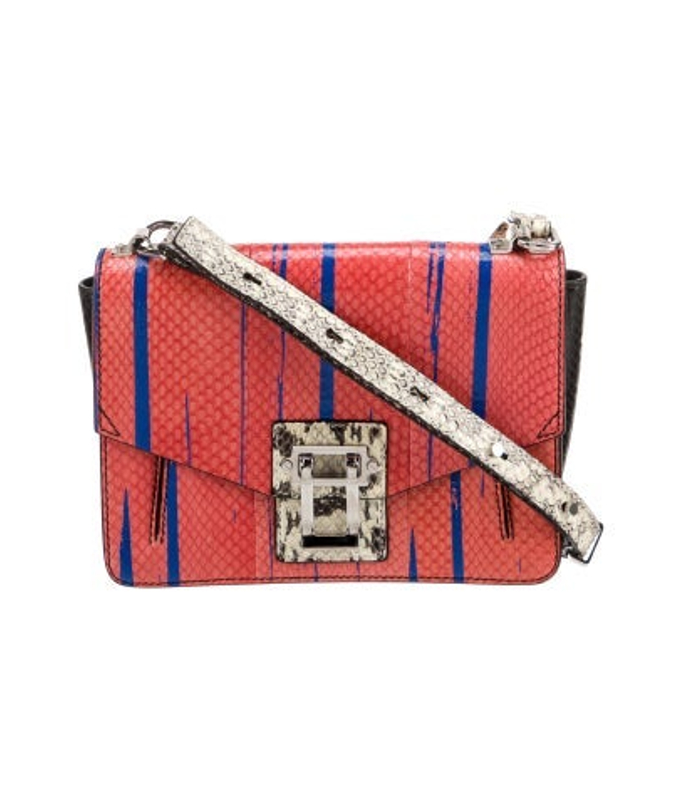 Proenza Schouler Schouler Snakeskin Shoulder Bag