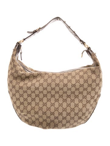 GG Canvas Hobo
