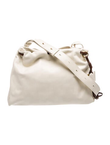 Leather Gather Bag